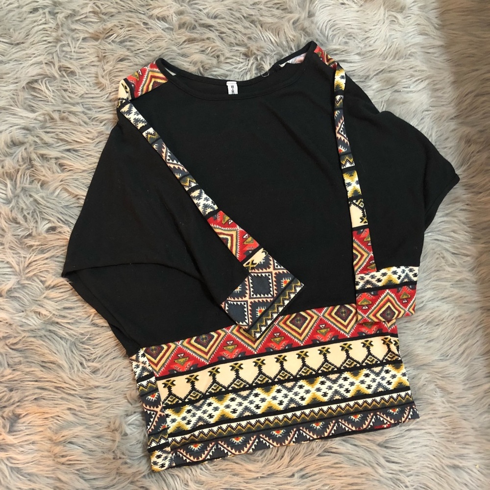 Aztec style sweater